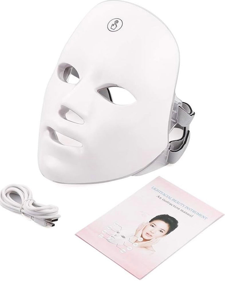 Máscara facial LED