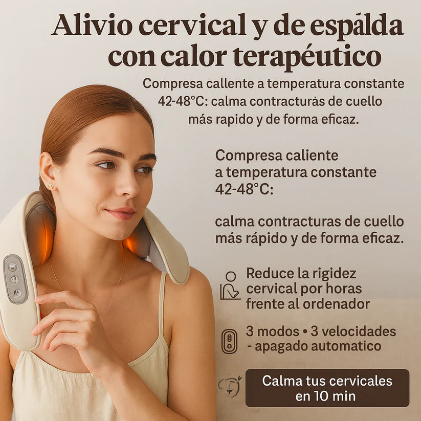 Masajeador de Cuello y Hombros 5D